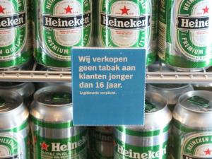 Drankbezit kinderen onder 16 jaar strafbaar
